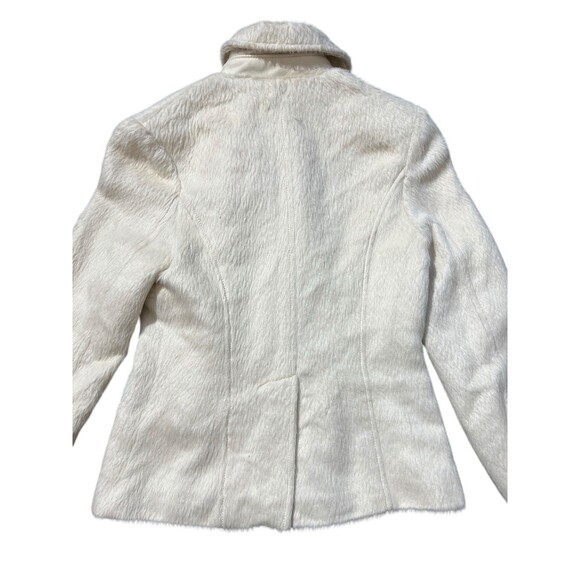 Guess Jeans Vintage Alpaca Wool Blend Pea Coat Jacket Women’s Sz XS - Picture 11 of 16